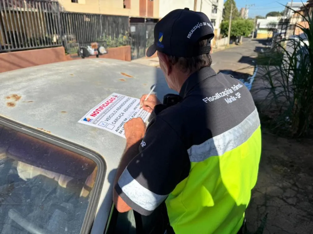 Operação Limpa Via 2026: Emdurb inicia recolhimento de veículos abandonados nas ruas de Marília