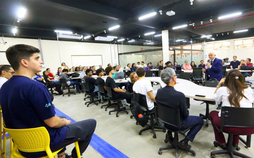 Meetup 2026 da Unimar conecta tecnologia, inovação e oportunidades de financiamento para acadêmicos