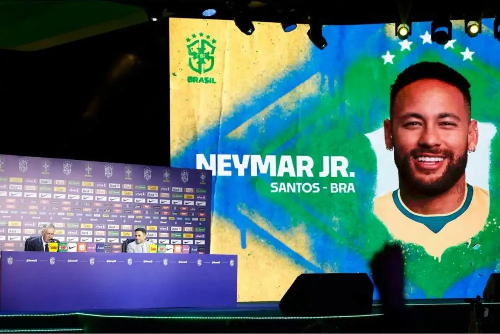 Com a presença de Neymar, Ancelotti convoca seleção para a Copa