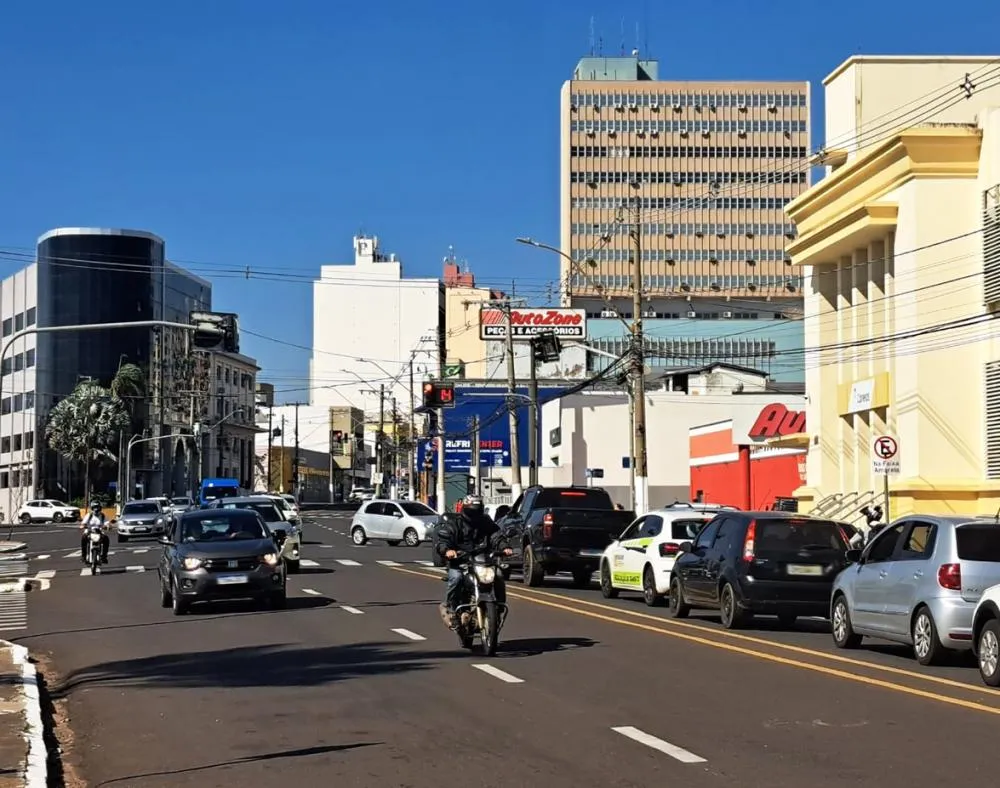 Automóveis e motocicletas concentram mais de 93% da frota registrada em Marília, segundo levantamento da Senatran