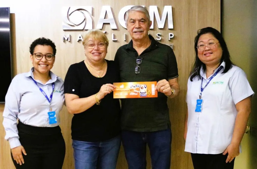 Associação Comercial entrega mais uma viagem sorteada