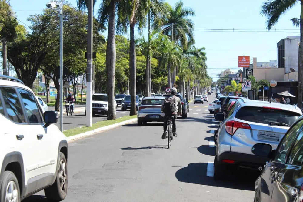 Marília quase não tem ruas sinalizadas para os ciclistas, comprova IBGE