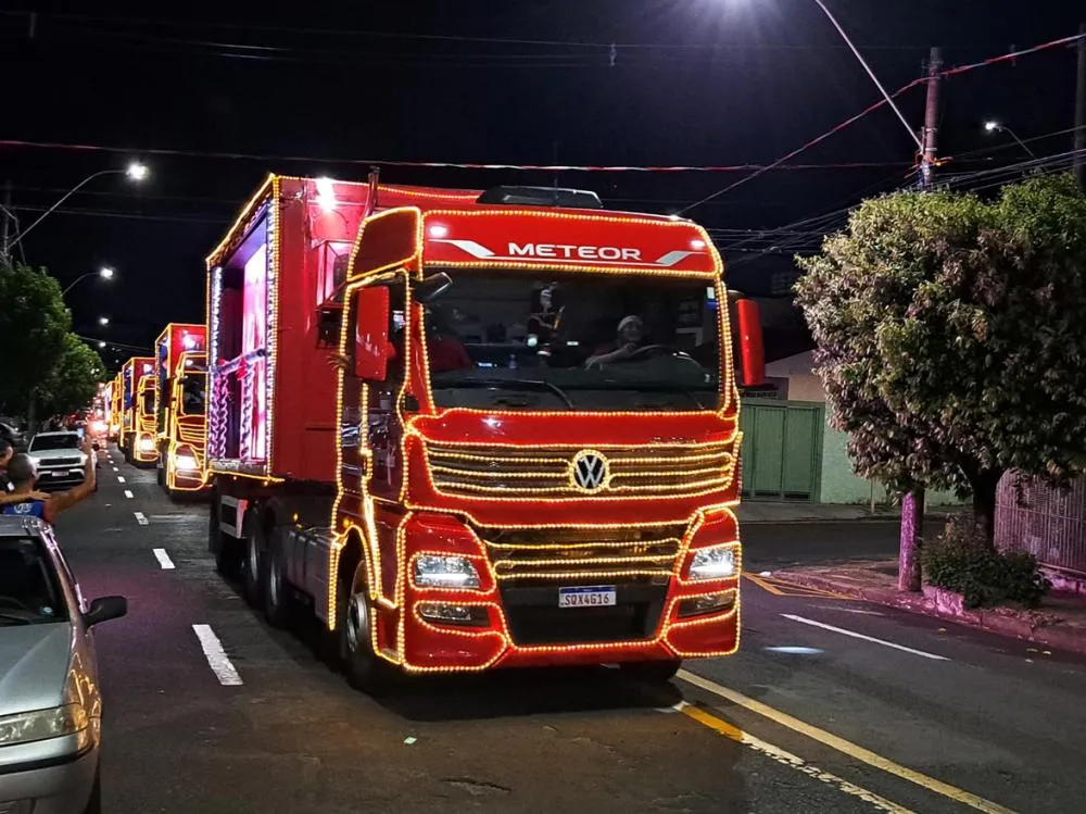Caravana de Natal da Coca-Cola passa em Marília no dia 13 de dezembro